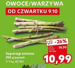 Kaufland Szparagi zielone 250g Kaufland oferta