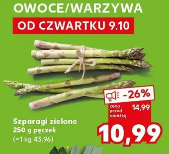Kaufland Szparagi zielone 250g Kaufland oferta