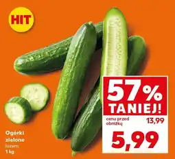 Kaufland Ogórki zielone Kaufland oferta