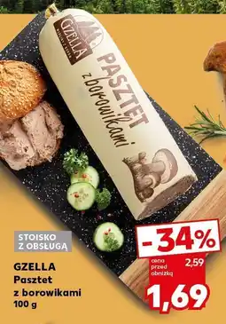 Kaufland Pasztet z borowików Gzella oferta