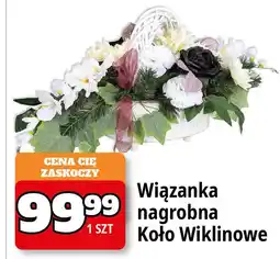 E.Leclerc Wiązanka nagrobna koło wiklinowe oferta