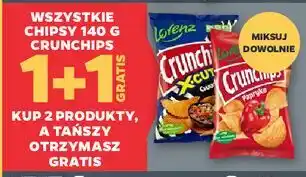 Netto Chipsy chakalaka Crunchips X-Cut oferta