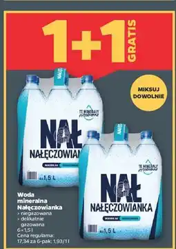 Netto Woda delikatnie gazowana Nałęczowianka oferta
