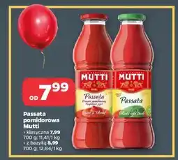 Netto Passata pomidorowa z bazylią Mutti oferta