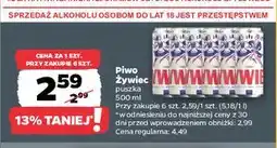 Netto Piwo Żywiec Jasne Pełne oferta