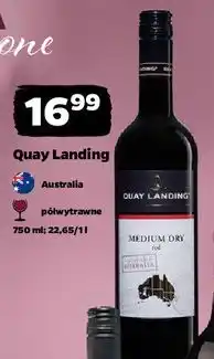 Netto Wino półwytrawne Quay Landing oferta