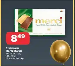 Netto Czekolada mleczna z kawałkami orzechów i migdałami Storck Merci oferta