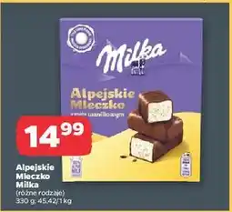 Netto Czekoladki waniliowe Milka Alpejskie Mleczko oferta