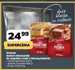 Netto Ciasto korzenny piernik z miodem Delecta Duża Blacha oferta