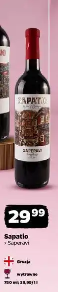 Netto Wino Sapatio Saperavi oferta