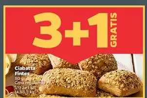 Netto Ciabatta fitness oferta