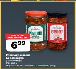 Netto Pomidory suszone na słońcu połówki La Campagna oferta