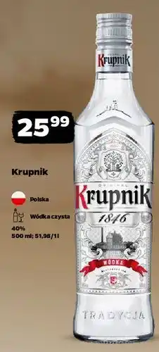 Netto Wódka Krupnik 1846 oferta