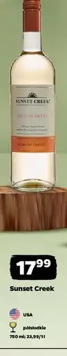 Netto Wino Sunset Creek Medium Sweet oferta