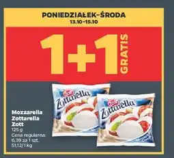 Netto Ser classic Zott Zottarella oferta