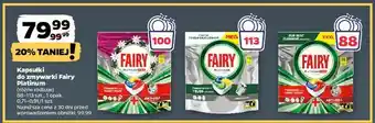 Netto Kapsułki do zmywarki lemon Fairy Platinum Plus oferta