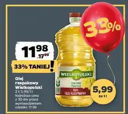 Netto Olej Wielkopolski Rzepakowy oferta