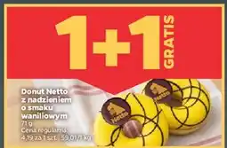 Netto Donut z nadzieniem waniliowym Netto oferta