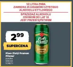 Netto Piwo Zlaty Pramen Pilsner oferta