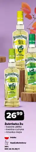 Netto Wódka Żubrówka Limonka Z Miętą oferta
