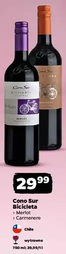 Netto Wino Cono Sur Bicicleta Carmenere oferta