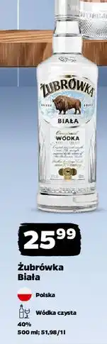 Netto Wódka Żubrówka Biała oferta