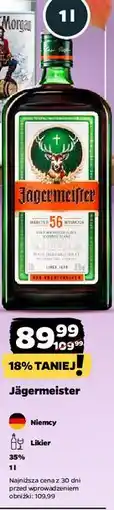 Netto Likier Jagermeister oferta