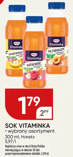 Chata Polska Sok vitaminka horetx oferta