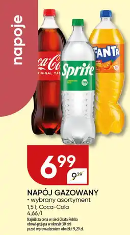 Chata Polska Napój gazowany coca-cola oferta