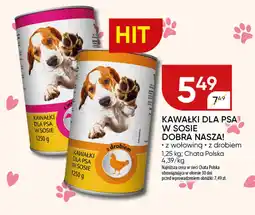 Chata Polska Kawałki dla psa w sosie dobra nasza! Chata Polska oferta