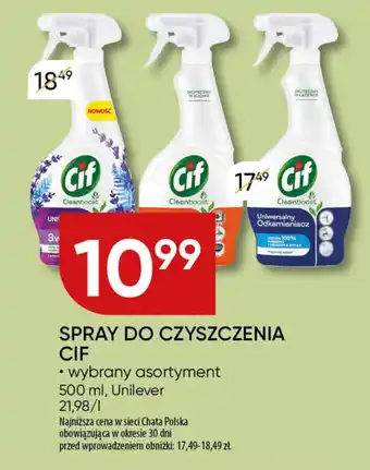 Chata Polska Spray do czyszczenia cif oferta