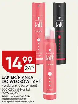 Chata Polska Lakier/pianka do włosów taft Henkel oferta