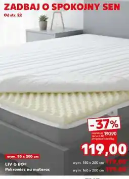Kaufland LIV & BO Pokrowiec na materac oferta