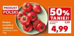 Kaufland Polskie pomidory malinowe układane, luzem 1 kg oferta