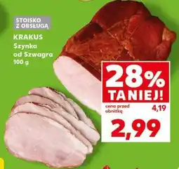 Kaufland KRAKUS Szynka od szwagra 100 g oferta