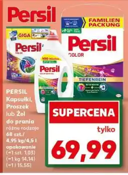 Kaufland PERSIL Kapsułki, Proszek lub Żel do prania oferta
