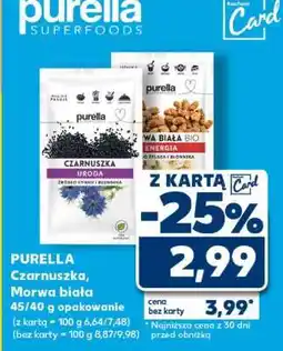 Kaufland PURELLA Czarnuszka, Morwa biała 45/40 g opakowanie oferta