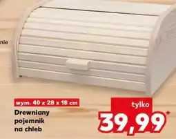 Kaufland Drewniany pojemnik na chleb oferta
