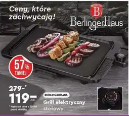 Biedronka Grill elektryczny stołowy oferta
