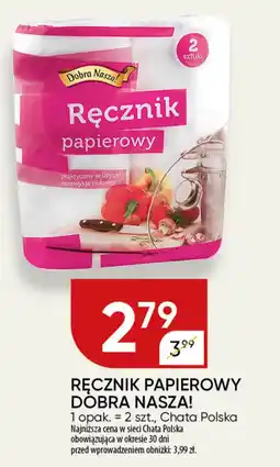 Chata Polska Ręcznik papierowy dobra nasza! Chata Polska oferta