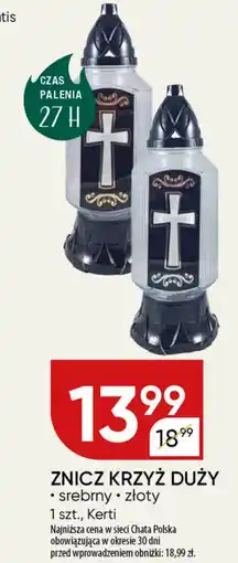 Chata Polska Znicz krzyż duży Kerti oferta