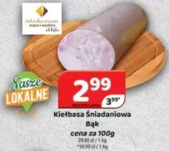 Delfin Kiełbasa Śniadaniowa Bąk oferta