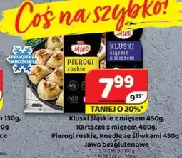 Delfin Kluski śląskie z mięsem Jawo bezglutenowe oferta