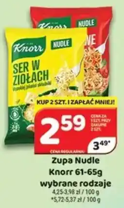 Delfin Zupa Nudle Knorr oferta