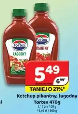 Delfin Ketchup pikantny, łagodny Tortex oferta