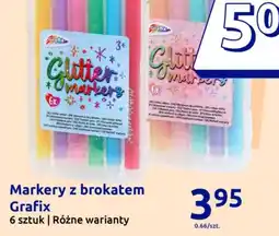 Action Markery z brokatem Grafix oferta