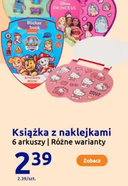 Action Książka z naklejkami oferta