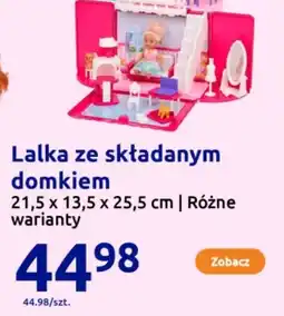 Action Lalka ze składanym domkiem oferta