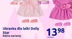 Action Ubranka dla lalki Dolly Star oferta
