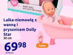 Action Lalka-niemowlę z wanną i prysznicem Dolly Star oferta